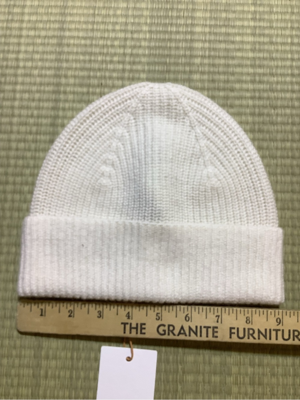 Quince Mongolian Cashmere Ribbed Knit Beanie - Picture 7 of 7